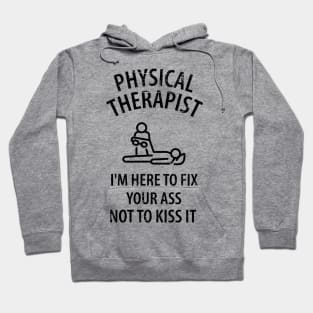 physiotherapist physical therapy gift saying funny Hoodie